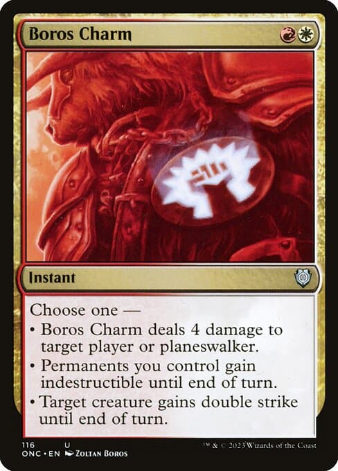 Boros Charm from Phyrexia: All Will Be One Commander (Uncommon)