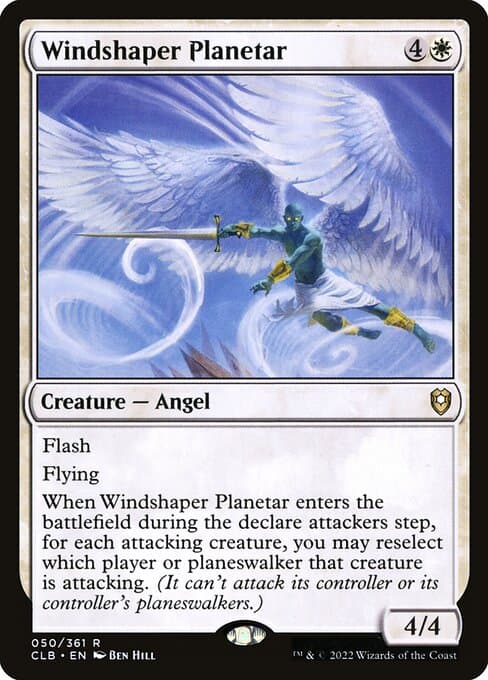 Windshaper Planetar from Commander Legends: Battle for Baldur's Gate (Rare)