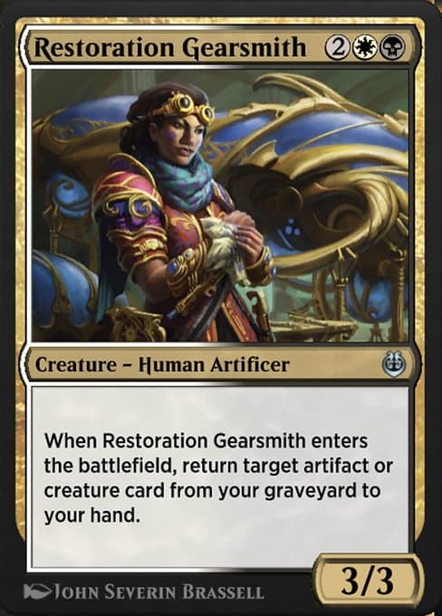 Restoration Gearsmith from Kaladesh Remastered (Uncommon)