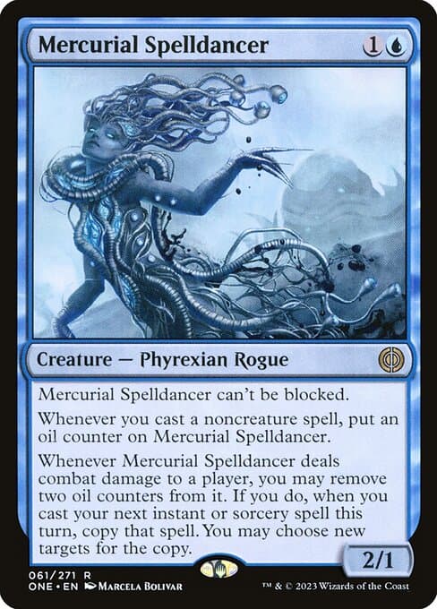 Mercurial Spelldancer from Phyrexia: All Will Be One (Rare)