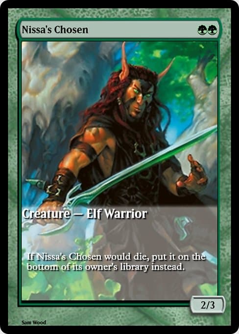 Nissa's Chosen from Magic Online Promos (Common)