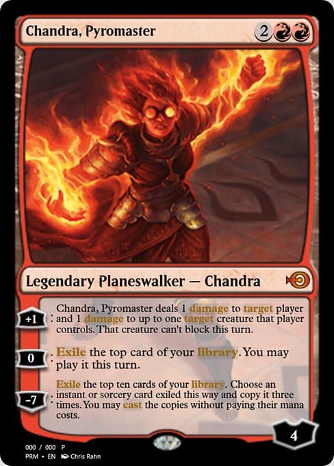 Chandra, Pyromaster from Magic Online Promos (Mythic)