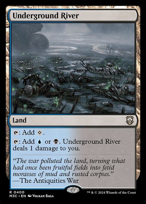 Underground River from Modern Horizons 3 Commander (Rare)