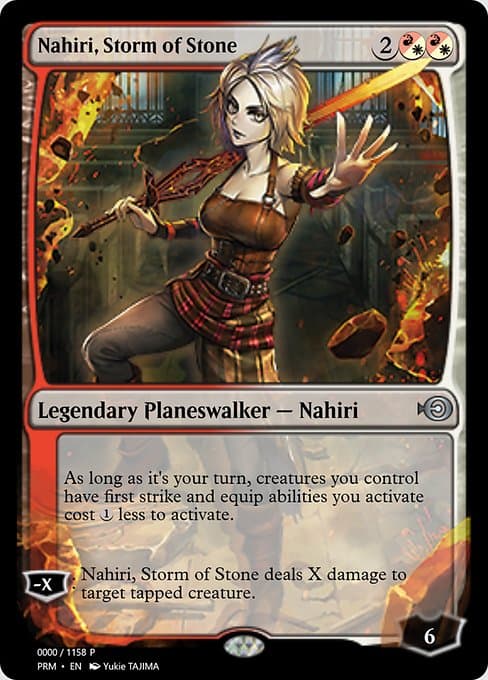 Nahiri, Storm of Stone from Magic Online Promos (Uncommon)