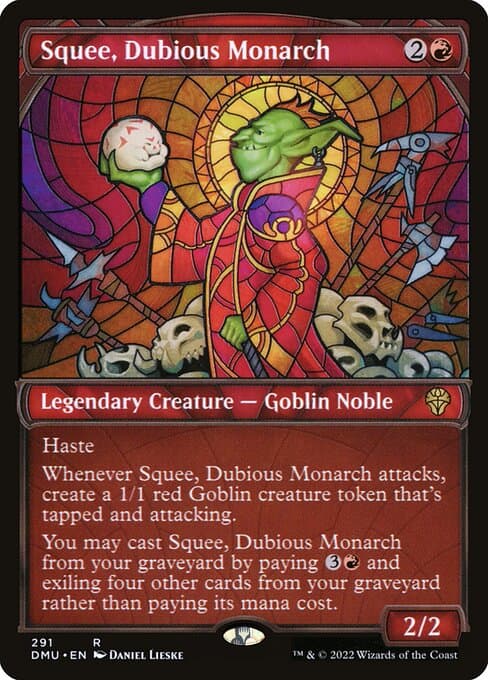 Squee, Dubious Monarch from Dominaria United (Rare)
