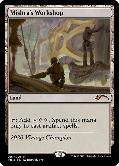 Mishra's Workshop from Vintage Championship (Mythic)