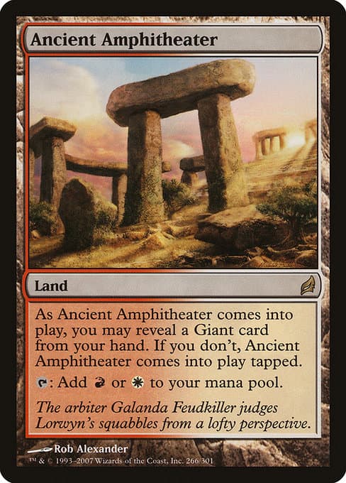 Ancient Amphitheater from Lorwyn (Rare)