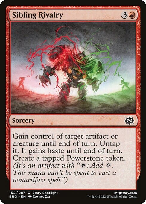 Sibling Rivalry from The Brothers' War (Common)