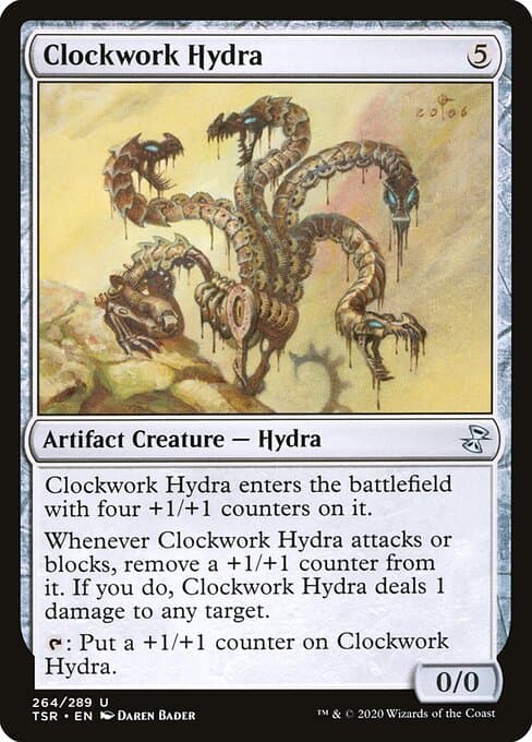 Clockwork Hydra from Time Spiral Remastered (Uncommon)