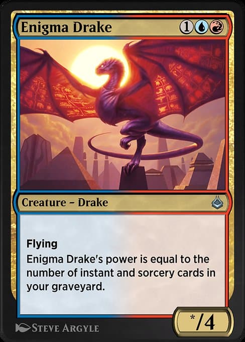 Enigma Drake from Amonkhet Remastered (Uncommon)
