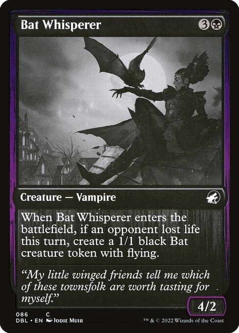 Bat Whisperer from Innistrad: Double Feature (Common)