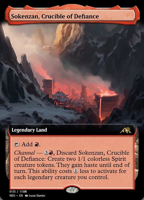 Sokenzan, Crucible of Defiance from Magic Online Promos (Rare)
