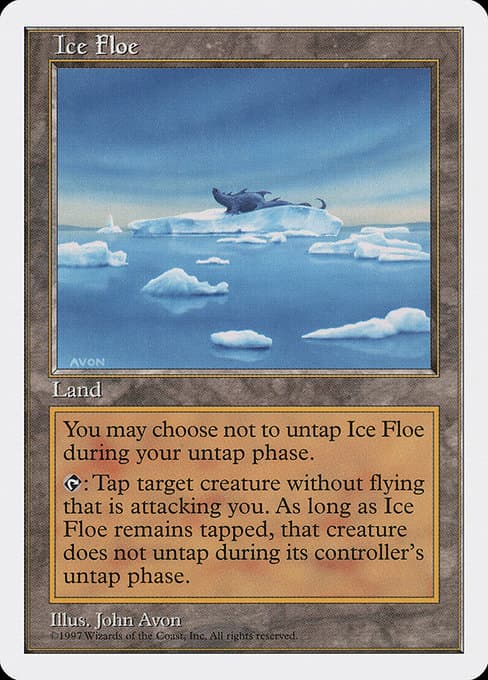 Ice Floe from Fifth Edition (Uncommon)