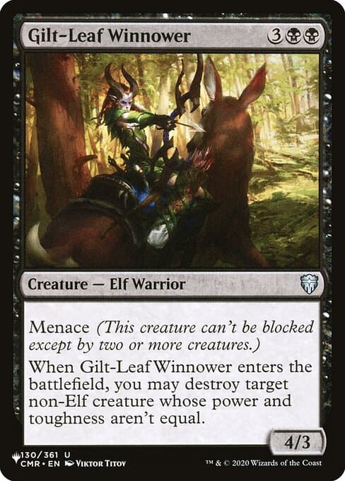 Gilt-Leaf Winnower from The List (Uncommon)