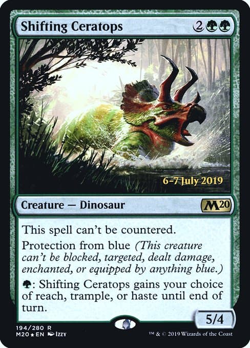 Shifting Ceratops from Core Set 2020 Promos (Rare)