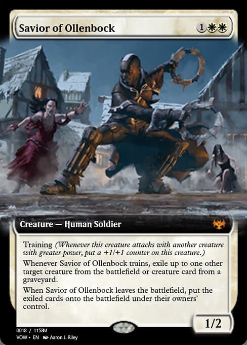 Savior of Ollenbock from Magic Online Promos (Mythic)