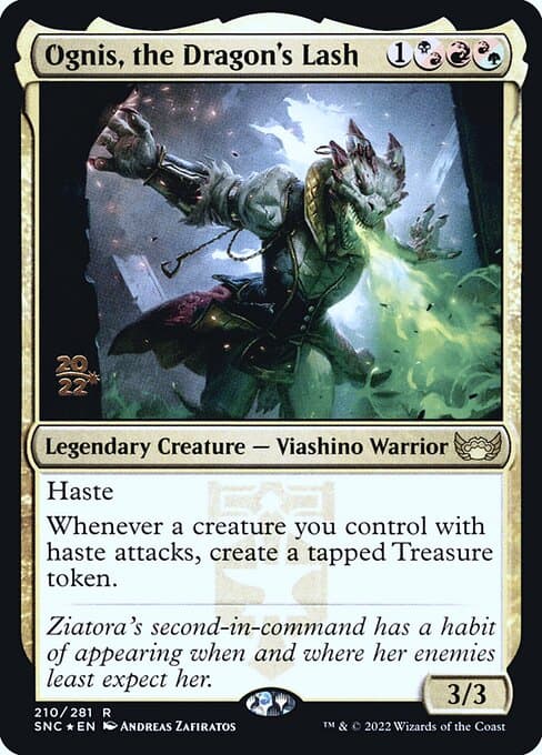 Ognis, the Dragon's Lash from Streets of New Capenna Promos (Rare)