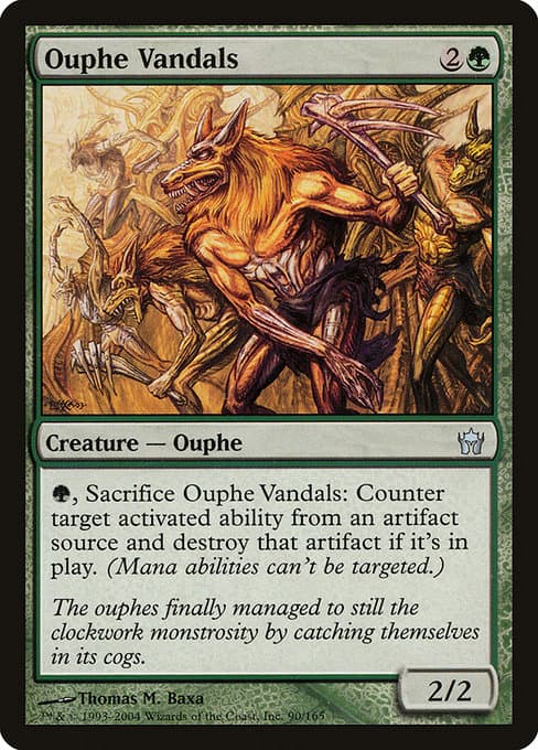 Ouphe Vandals from Fifth Dawn (Uncommon)