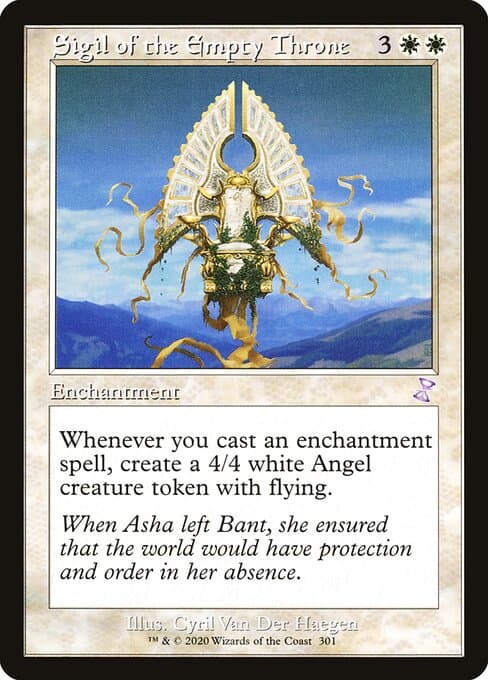 Sigil of the Empty Throne from Time Spiral Remastered (Special)