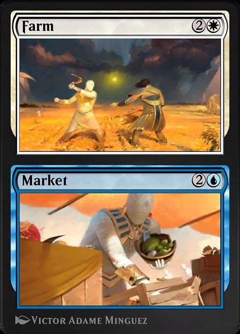 Farm // Market from Amonkhet Remastered (Uncommon)