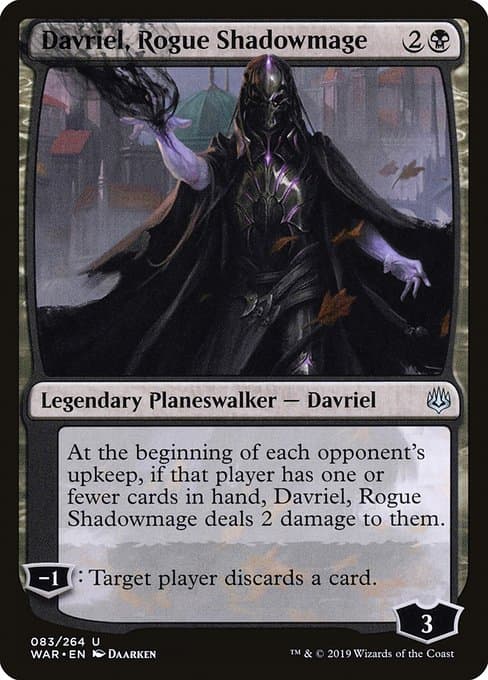 Davriel, Rogue Shadowmage (Uncommon)