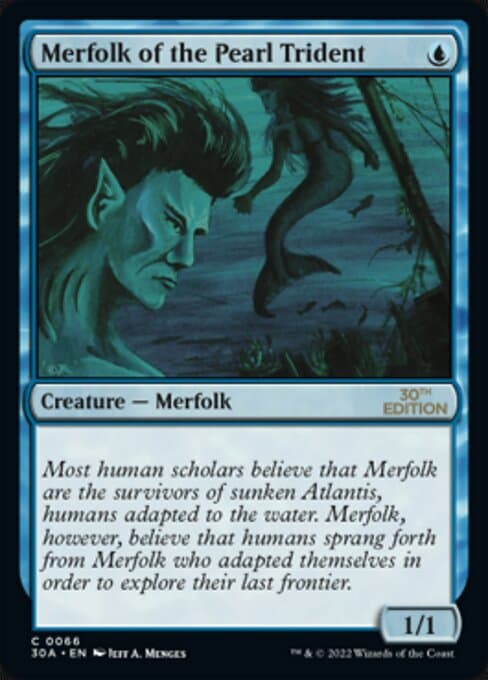 Merfolk of the Pearl Trident from 30th Anniversary Edition (Common)