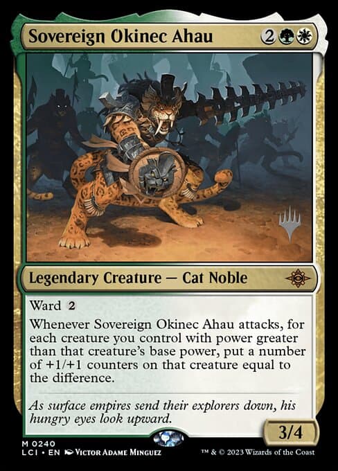 Sovereign Okinec Ahau from The Lost Caverns of Ixalan Promos (Mythic)