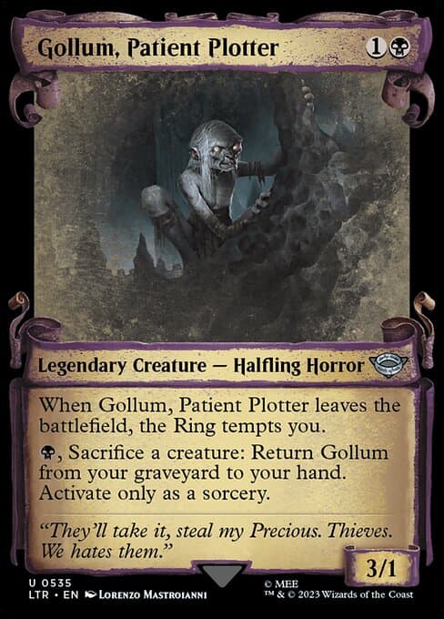 Gollum, Patient Plotter from The Lord of the Rings: Tales of Middle-earth (Uncommon)