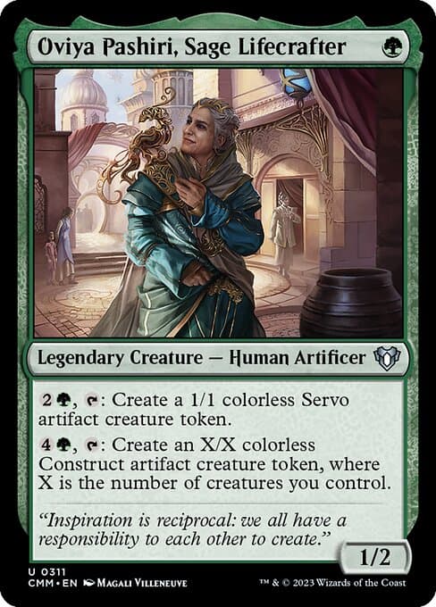 Oviya Pashiri, Sage Lifecrafter (Uncommon)