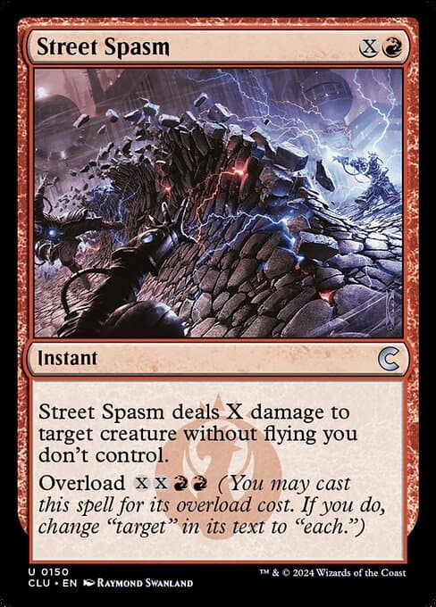 Street Spasm from Ravnica: Clue Edition (Uncommon)