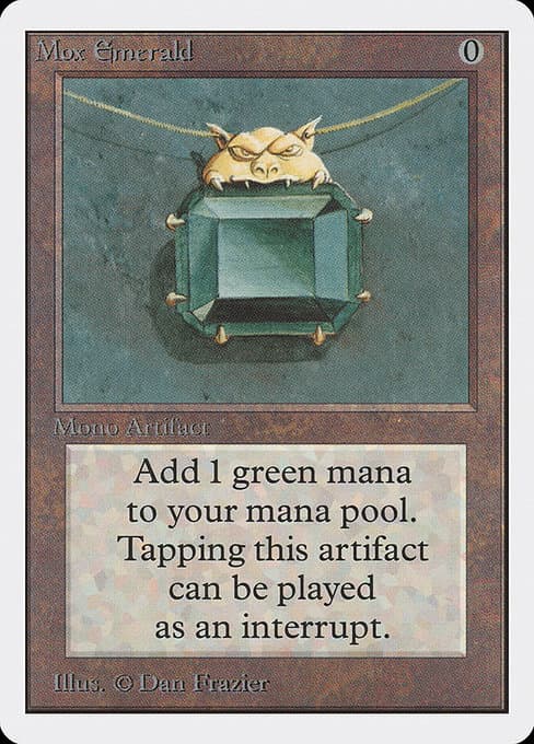 Mox Emerald from Unlimited Edition (Rare)