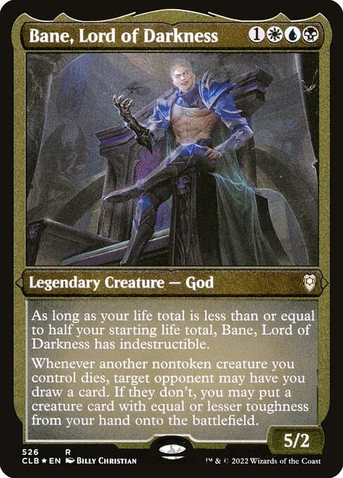 Bane, Lord of Darkness from Commander Legends: Battle for Baldur's Gate (Rare)