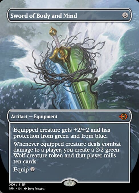 Sword of Body and Mind from Magic Online Promos (Mythic)