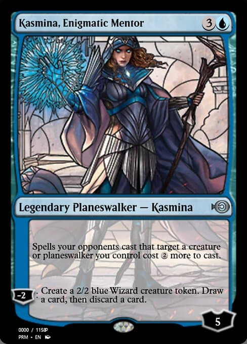 Kasmina, Enigmatic Mentor from Magic Online Promos (Uncommon)