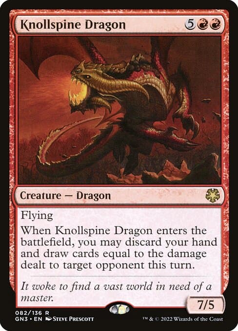 Knollspine Dragon from Game Night: Free-for-All (Rare)