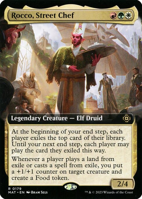 Rocco, Street Chef from March of the Machine: The Aftermath (Rare)