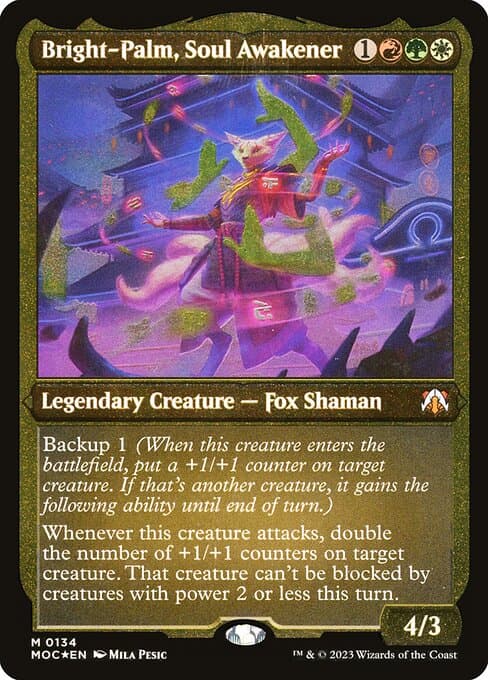 Bright-Palm, Soul Awakener from March of the Machine Commander (Mythic)