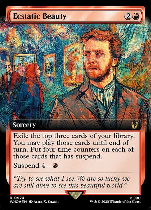 Ecstatic Beauty from Doctor Who (Rare)