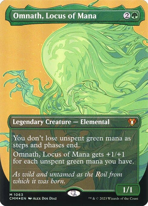 Omnath, Locus of Mana from Commander Masters (Mythic)