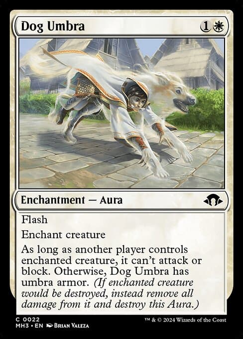Dog Umbra from Modern Horizons 3 (Common)