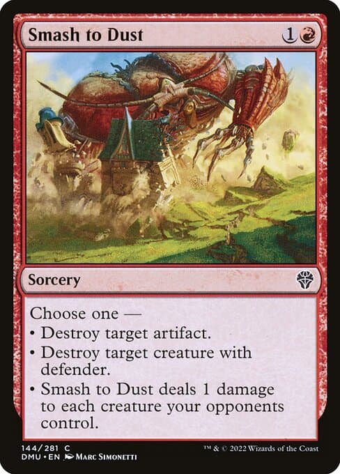 Smash to Dust from Dominaria United (Common)