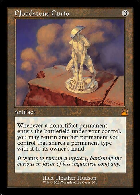 Cloudstone Curio from Ravnica Remastered (Mythic)