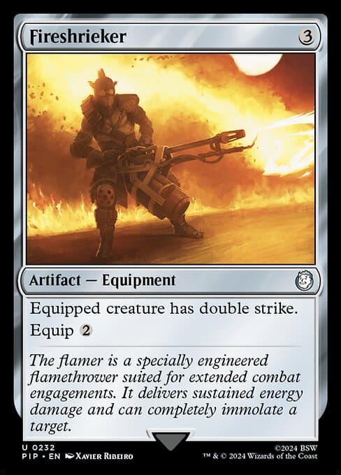 Fireshrieker from Fallout (Uncommon)