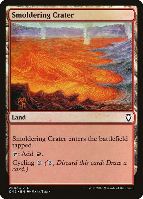 Smoldering Crater from Commander Anthology Volume II (Common)