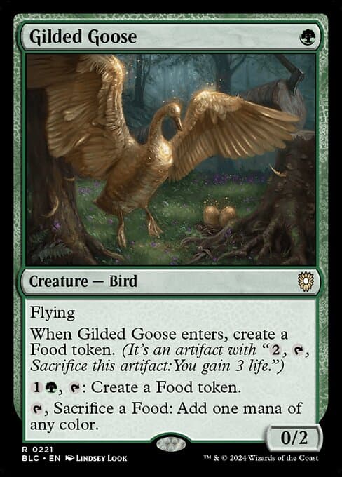 Gilded Goose from Bloomburrow Commander (Rare)