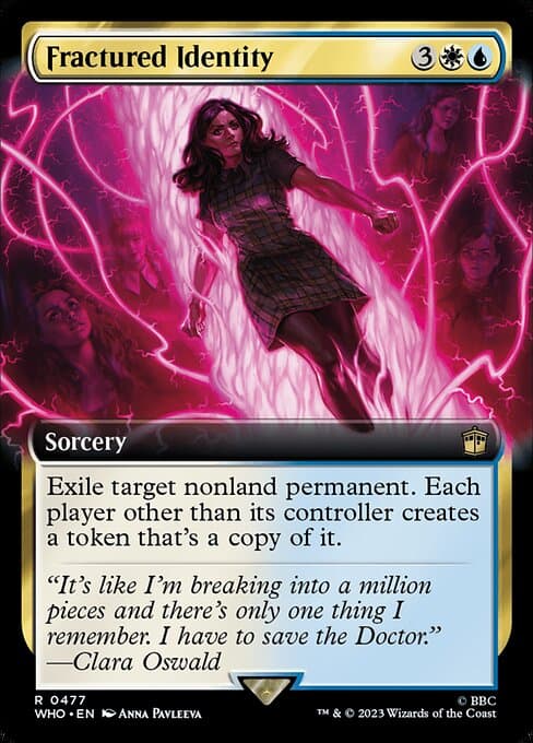 Fractured Identity from Doctor Who (Rare)