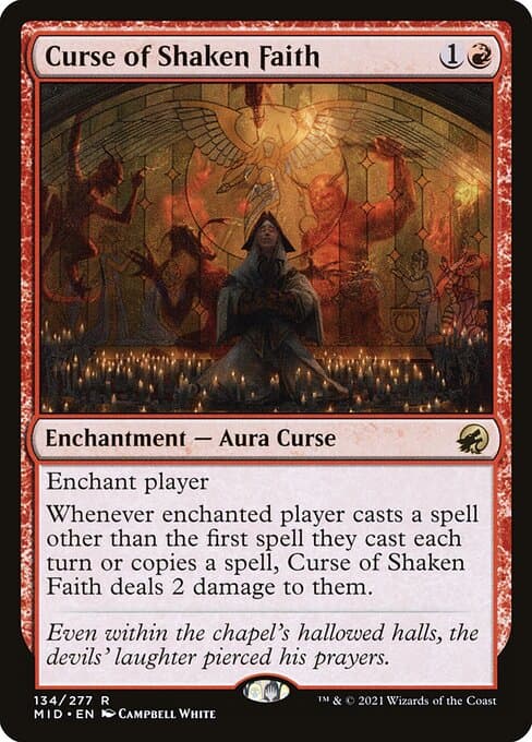 Curse of Shaken Faith (Rare)