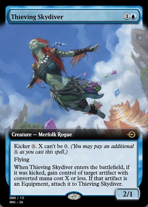 Thieving Skydiver from Magic Online Promos (Rare)