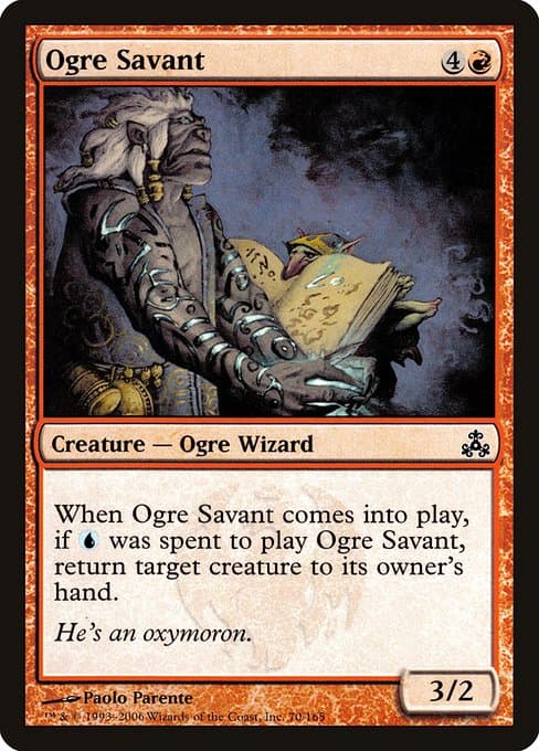 Ogre Savant from Guildpact (Common)