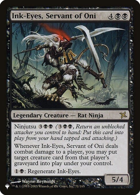 Ink-Eyes, Servant of Oni from The List (Rare)